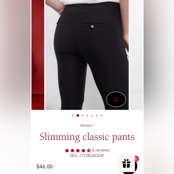 Rekucci Classic Slimming Pants - Picture 3 of 12